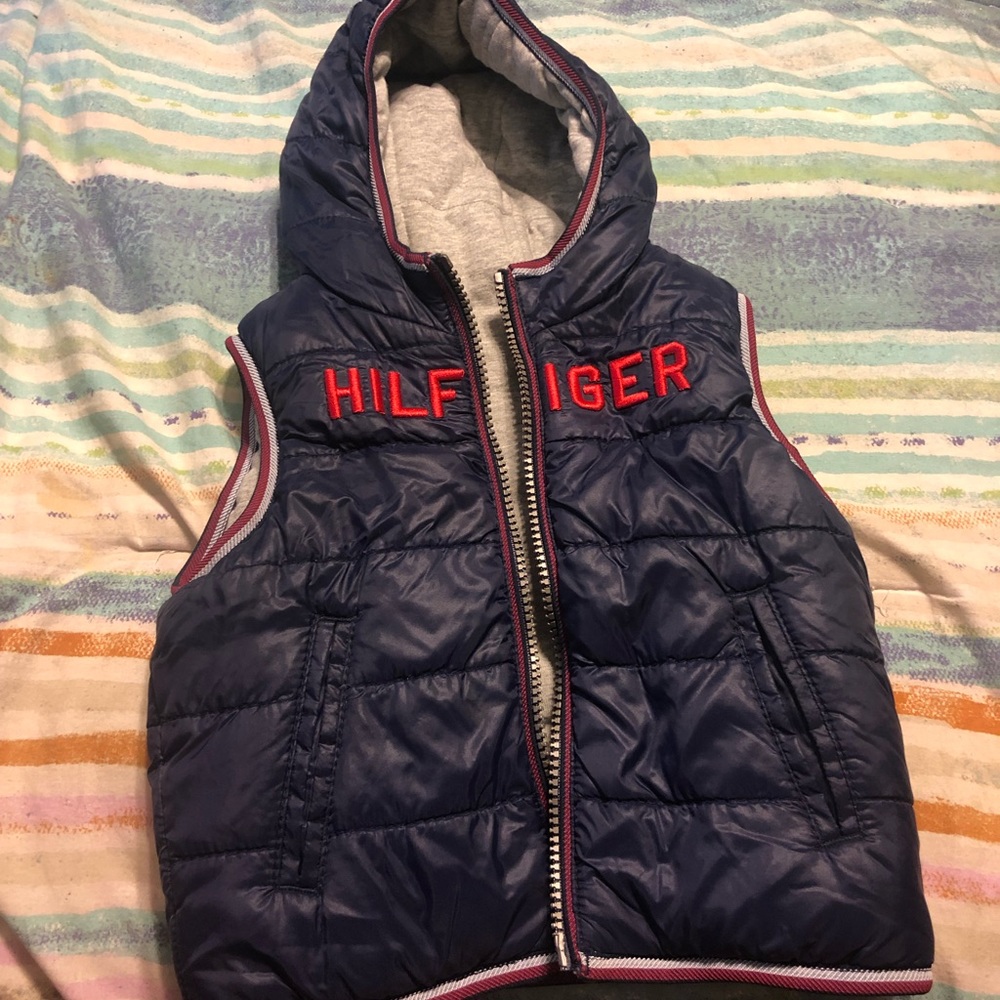 Tommy Hilfiger reversible puffer Vest
